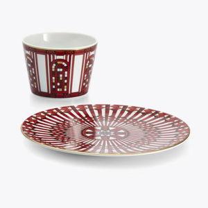 Arcadia Tumbler & Plate Red | Baccarat United States