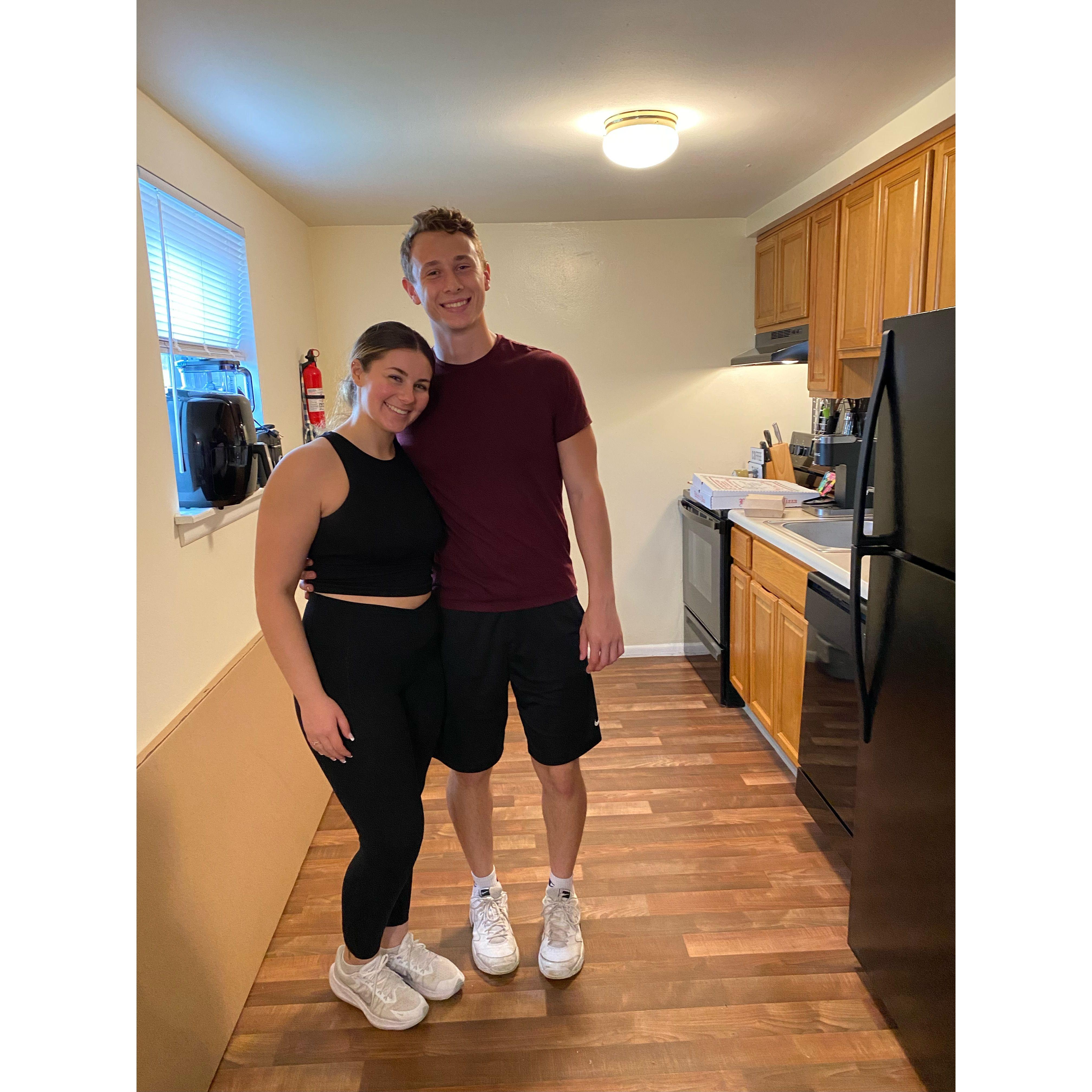 Our first apartment together! KOP 2022