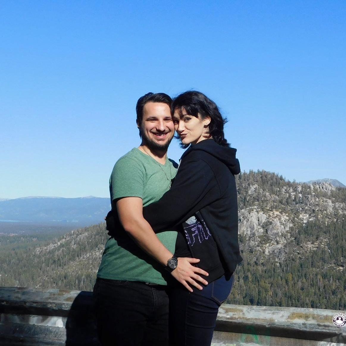 Our first trip to Tahoe for our birthdays. We went for the snow, and got blue skies and sunshine!