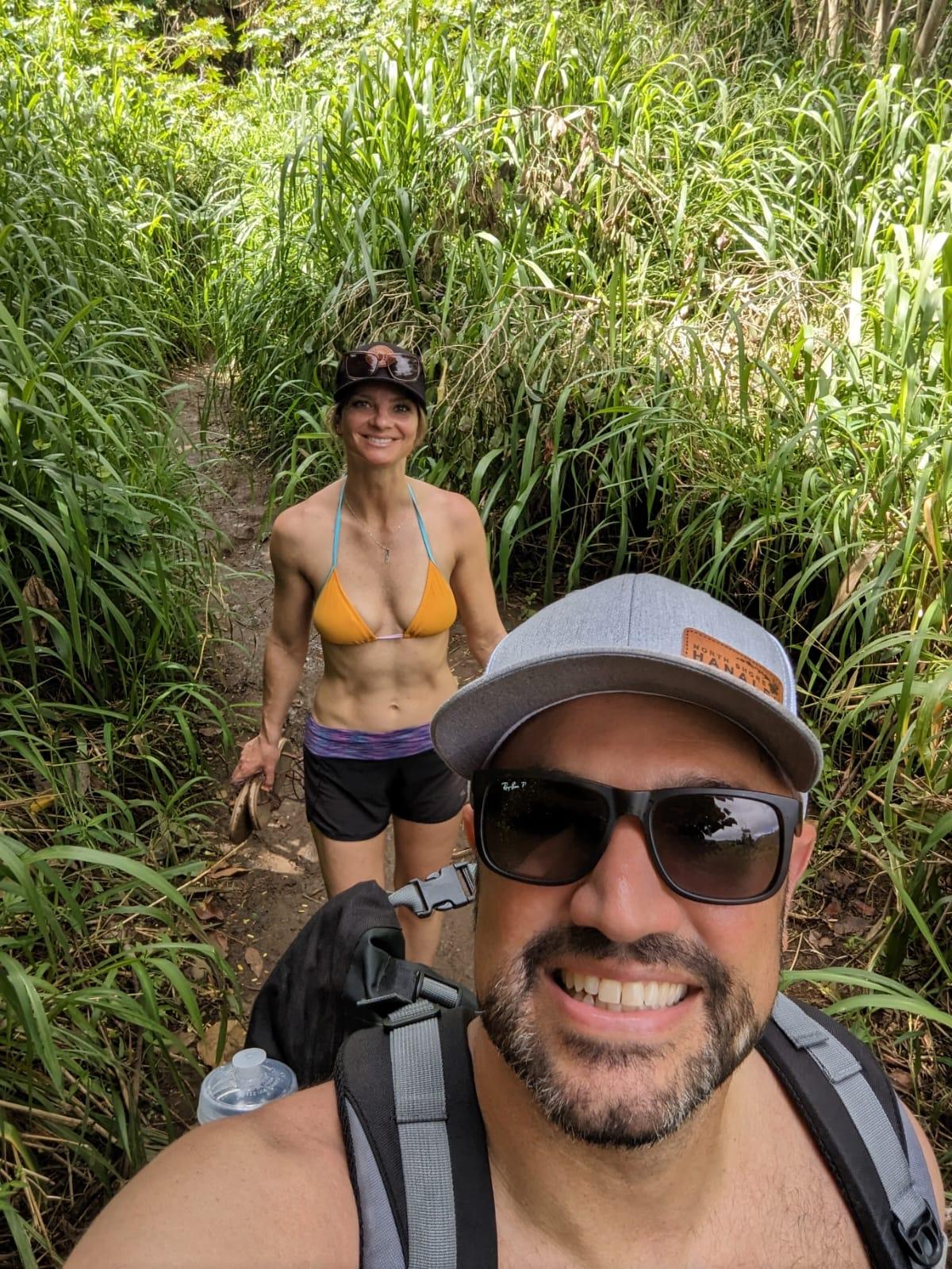 Kayaking/hiking day in Kauai, HI