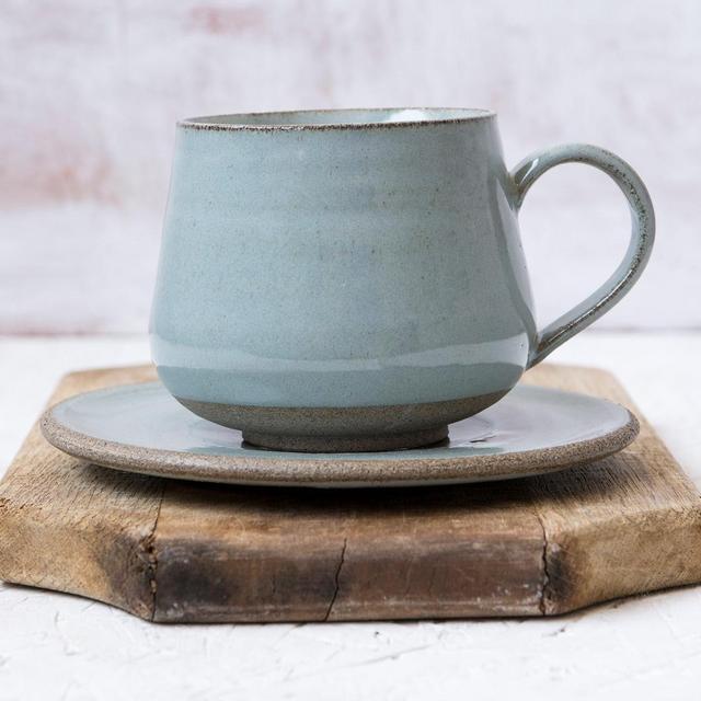 Cappuccino Coffee Cup and Saucer, 11 fl. oz
