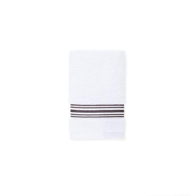 Nestwell™ Hygro Fashion Stripe Washcloth in Iron
