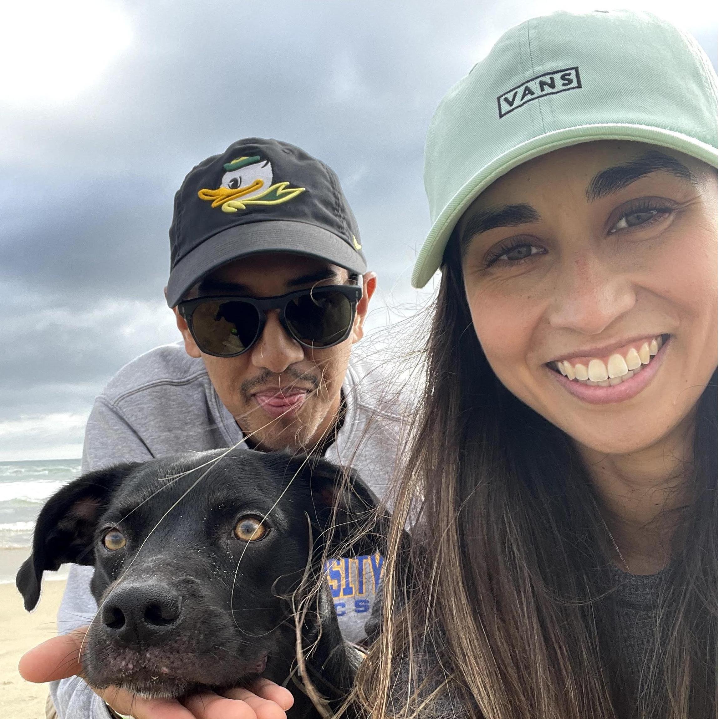 Ollie has come to love Aaron almost more than Ceci at this point. The 3 of us love to take adventures together and can't wait to officially be a family of 3.