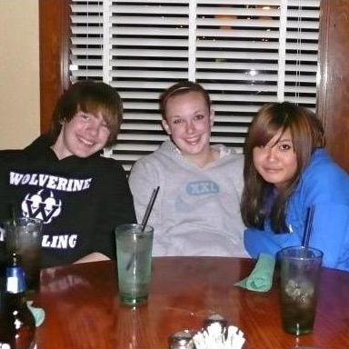 Janel's 16th Birthday at Olive Garden 2 days after "officially" dating!