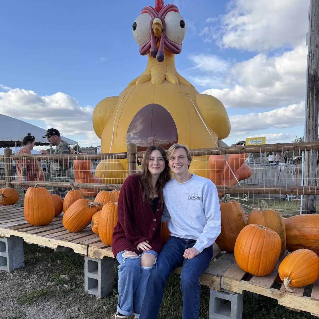 First pumpkin patch together!