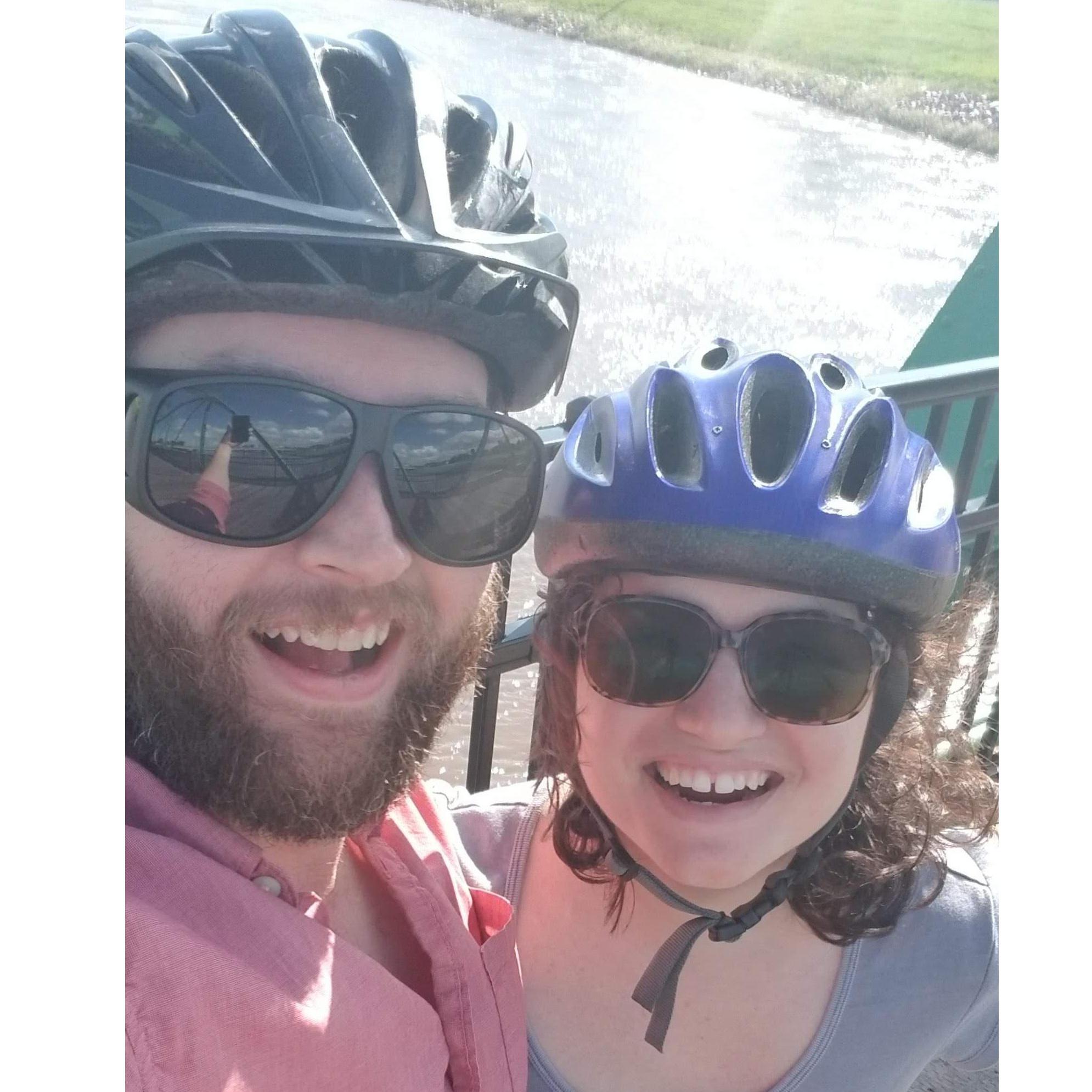 Springtime bike ride, May 2019