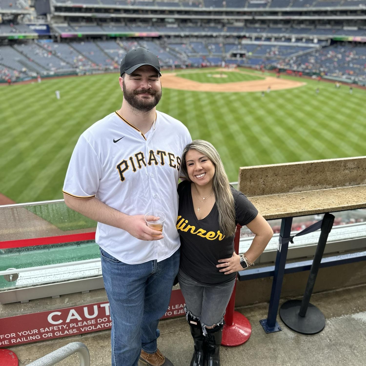 Birthdays and Baseball! Celebrating Nick’s birthday at Nats Park