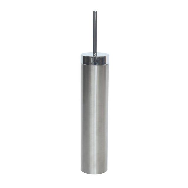 Studio 3B™ Toilet Brush and Canister in Brushed Chrome