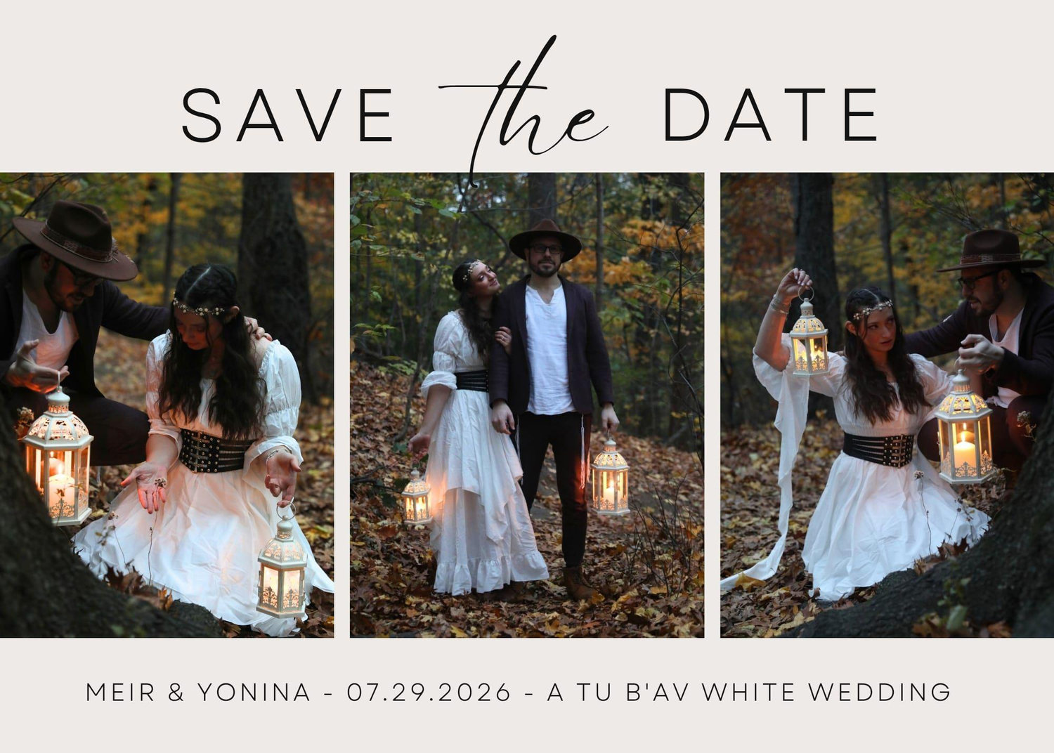 The Wedding Website of Yonina Slamowitz and Meir Kolko