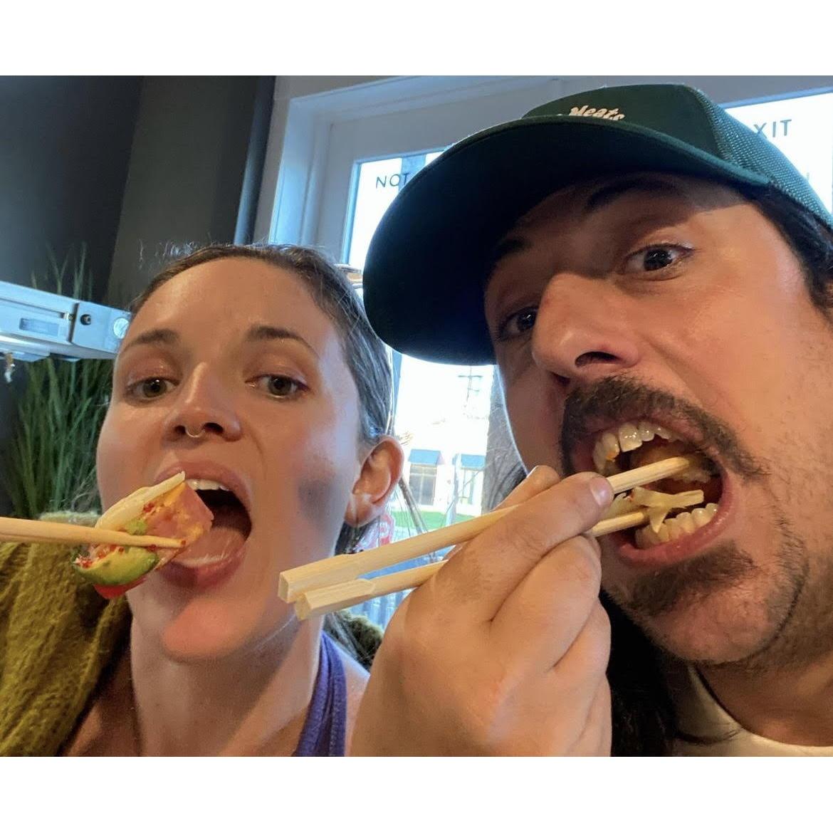 Our happy place (Umai Sushi...where else)