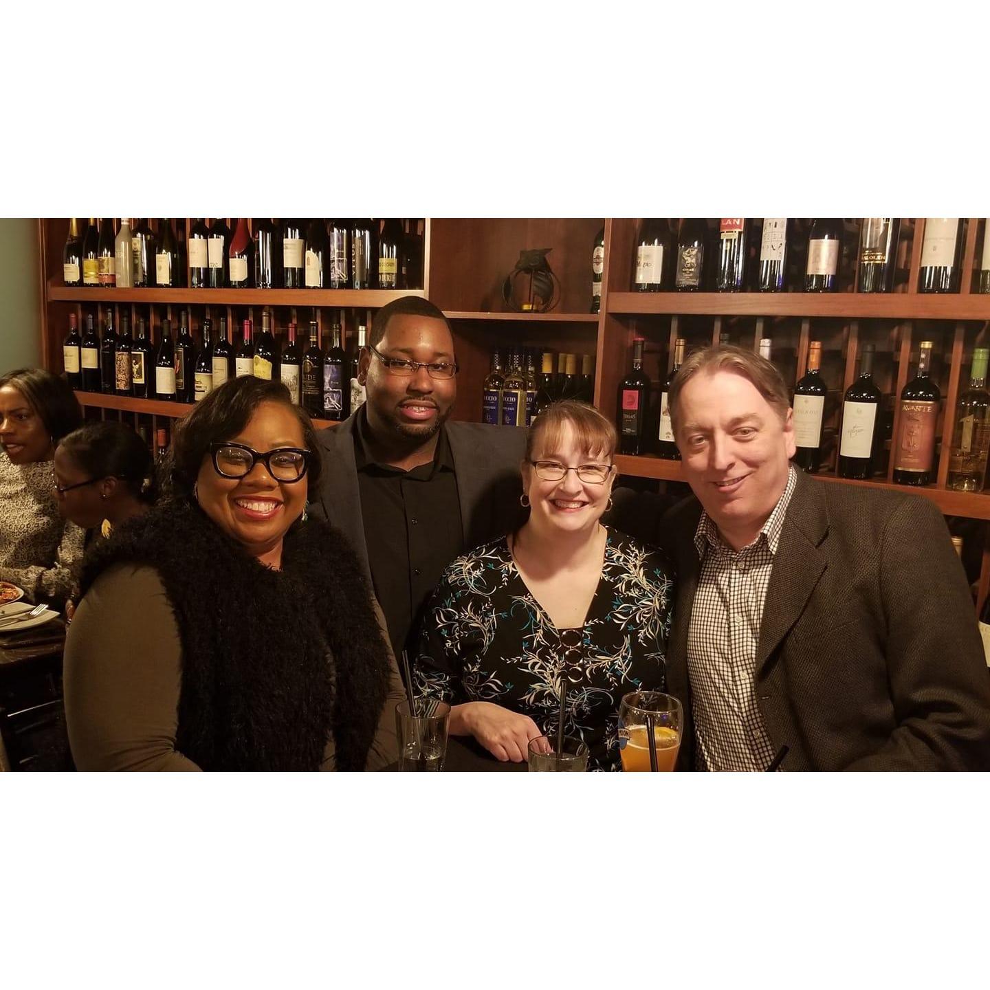 Date night with friends!