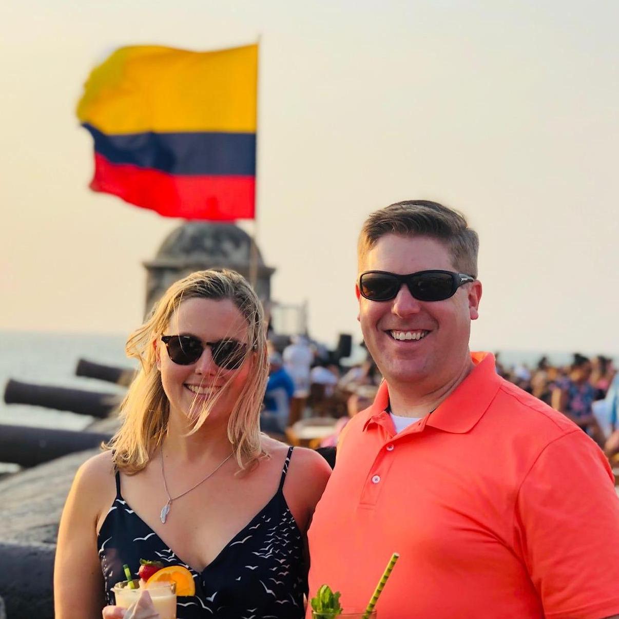 Tyler's Birthday celebration in Cartagena, Columbia