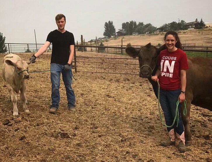 August 6th, 2017
Working with the cows on the family farm