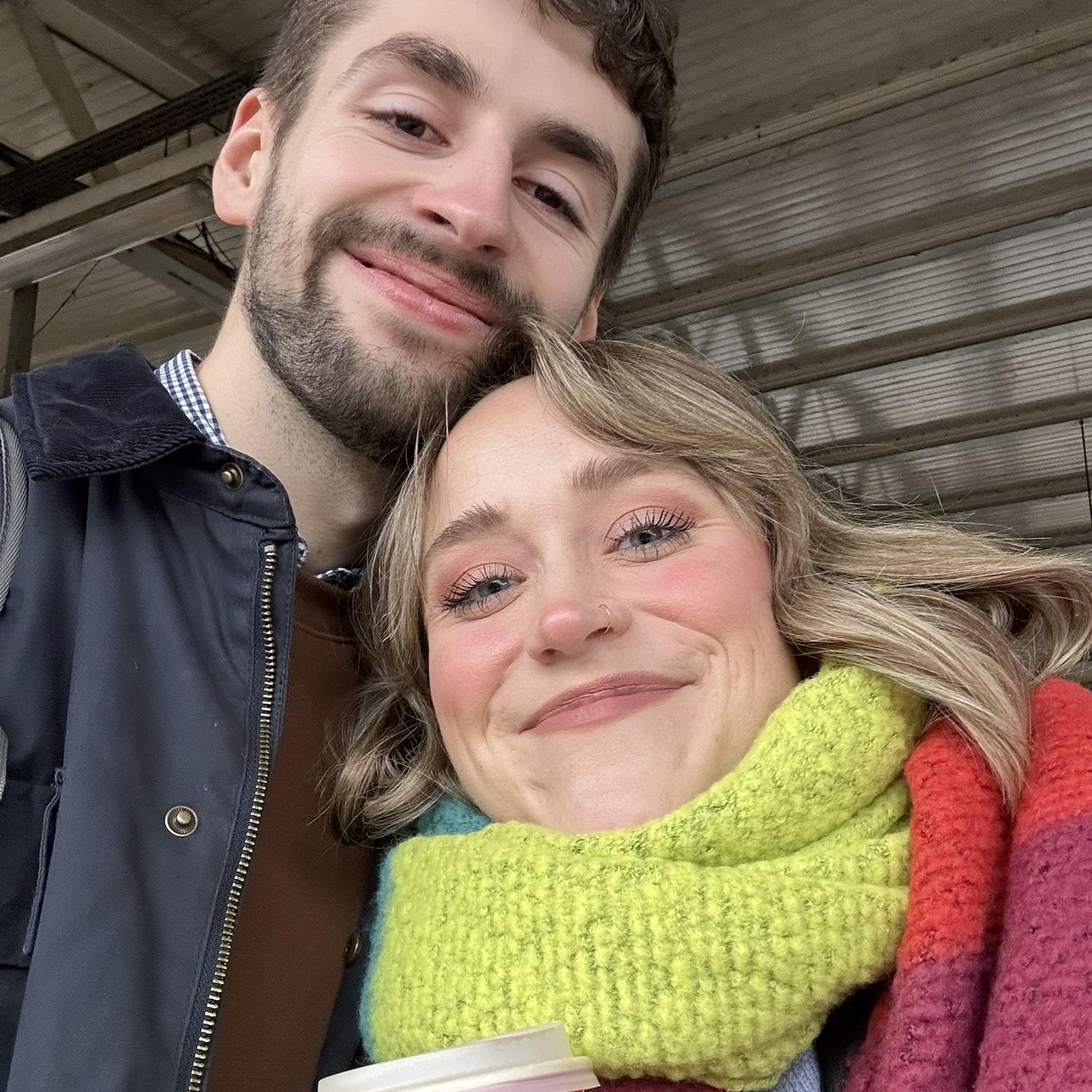 First Valentine’s Day in person 🥹