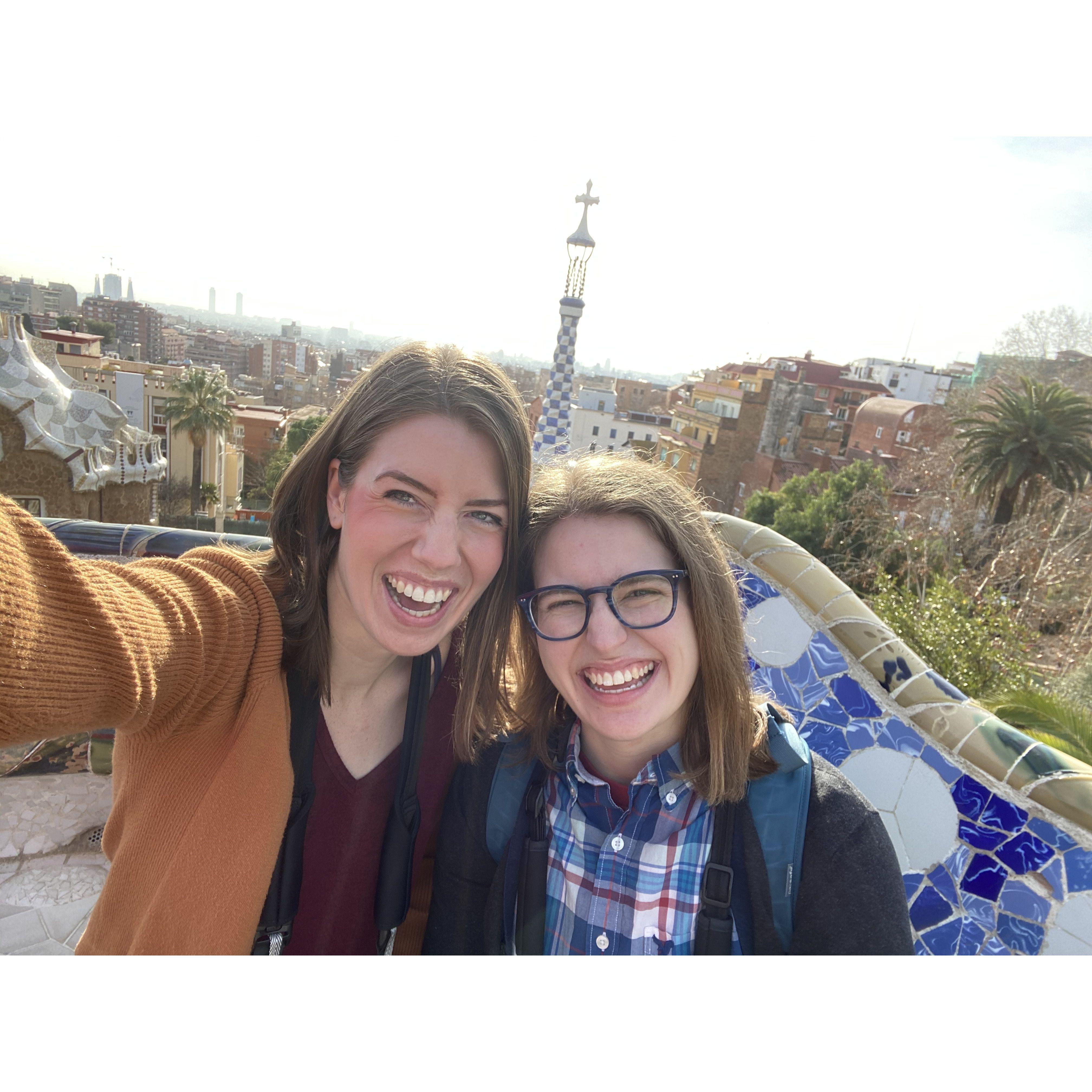Took a month-long trip to Spain & more after graduating college.