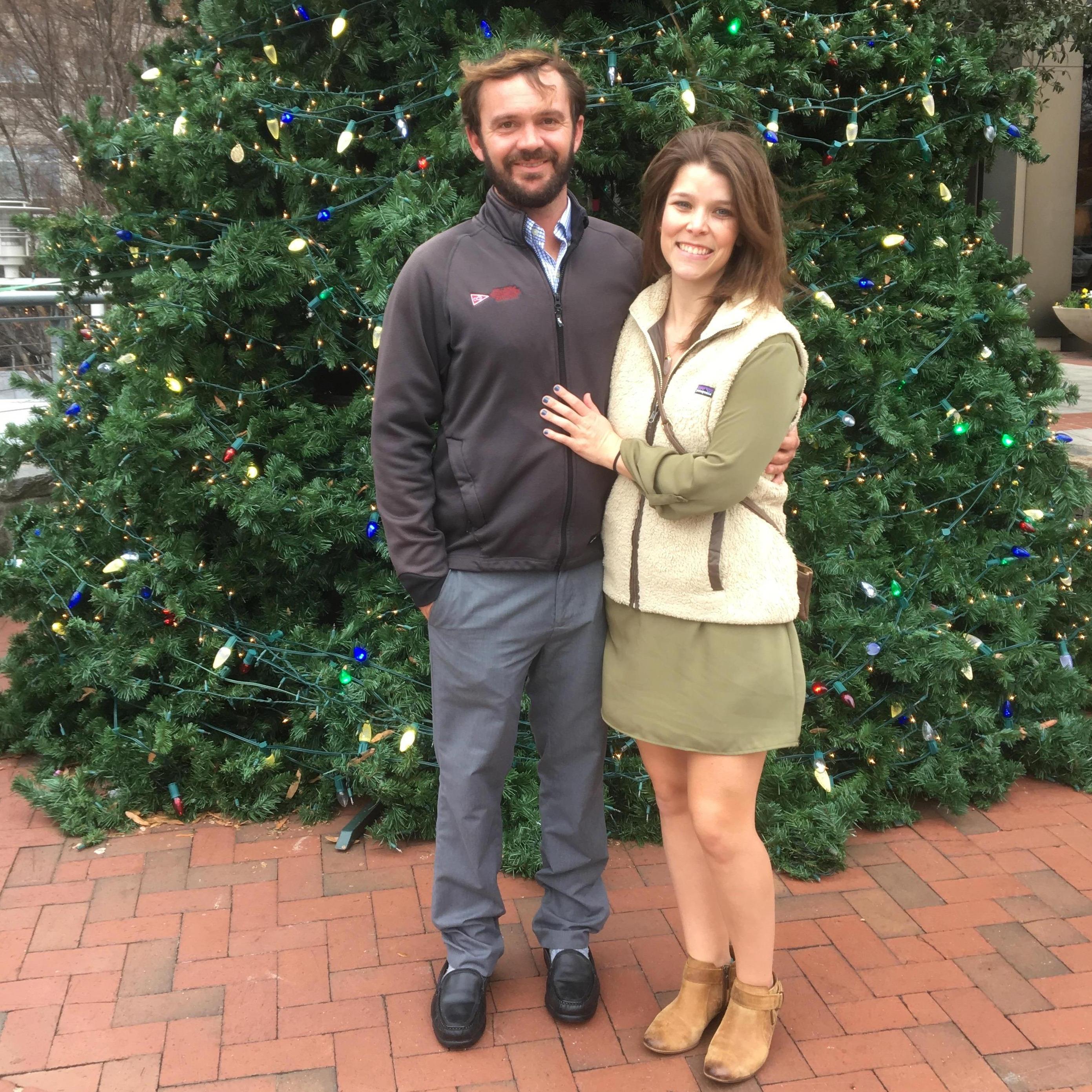 Our first Christmas together in Greenville headed to see the Nutcracker with Lori, Jacob's Mom!