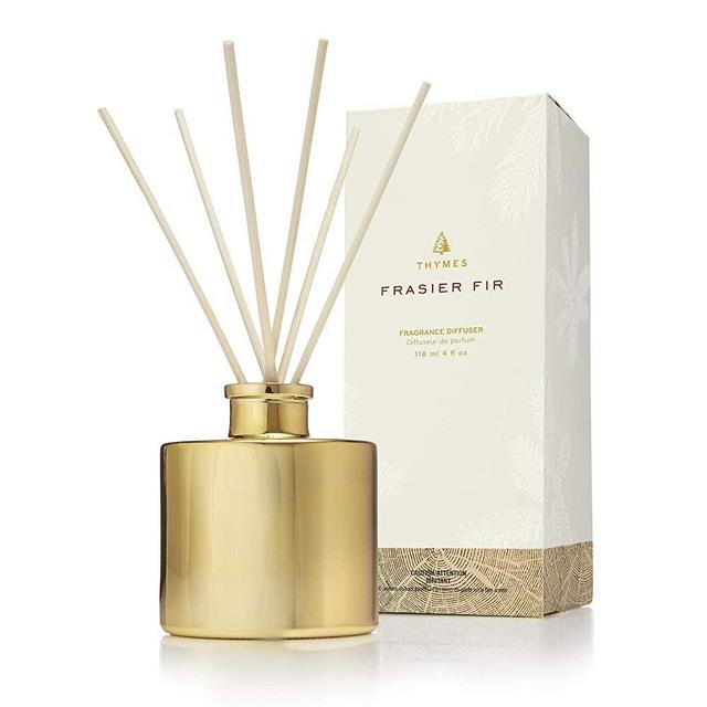 Thymes Petite Gold Reed Diffuser - 4 Fl Oz - Frasier Fir