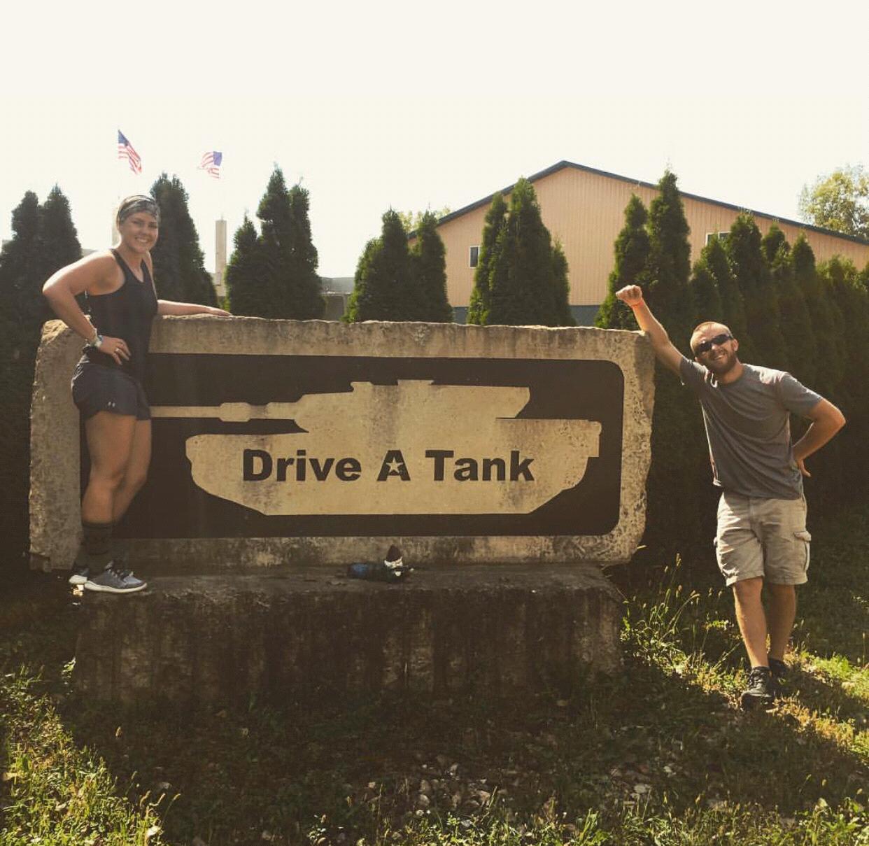 Driving tanks for Collin’s 25th bday
