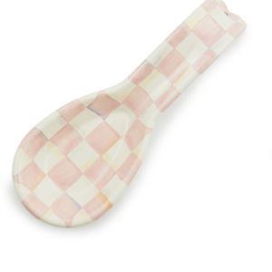 MacKenzie-Childs Rosy Check Spoon Rest