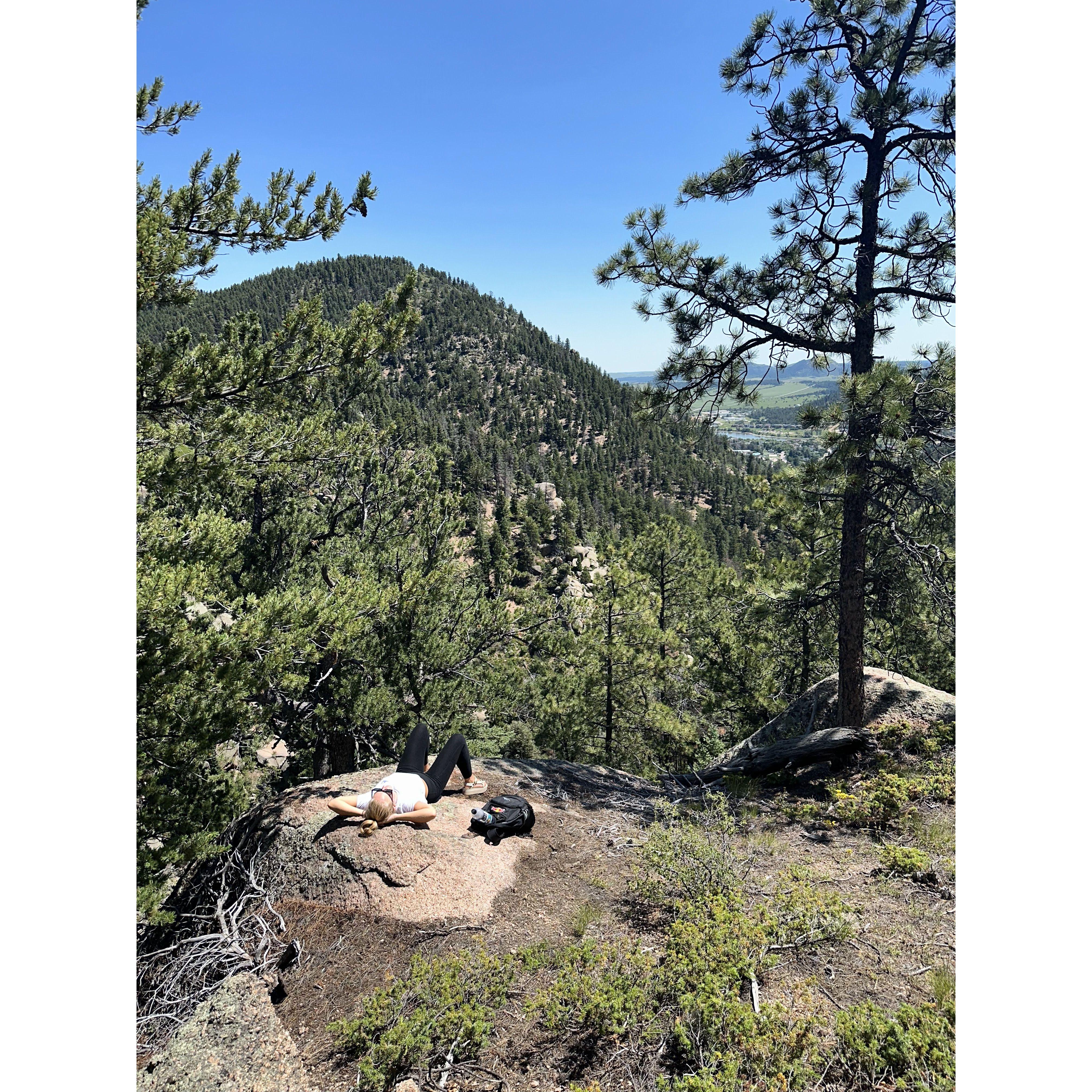 Winz got married, and we had an amazing time playing wedding, taking a hike, and seeing the Swigs. Palmer Lake, CO