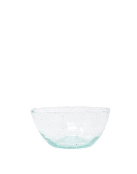 Bubbled Glass Pasta Bowl