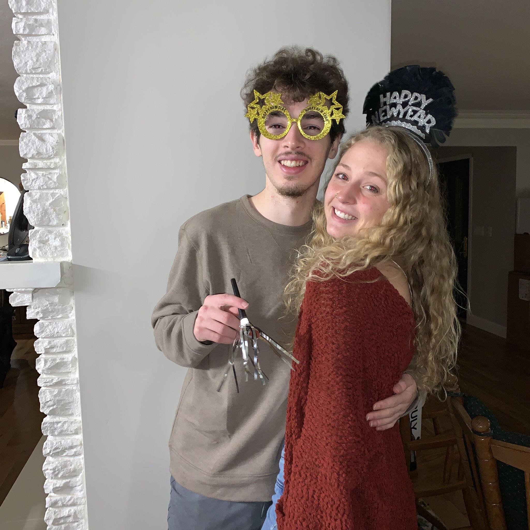 12/31/2020 - Our first New Years together