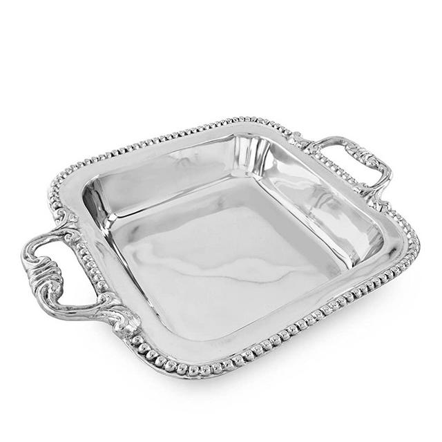 Beatriz Ball 6025 Pearl David Pyrex Casserole, 8 x 8", Silver