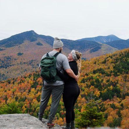 Hiking in our favorite place, the Adirondaks