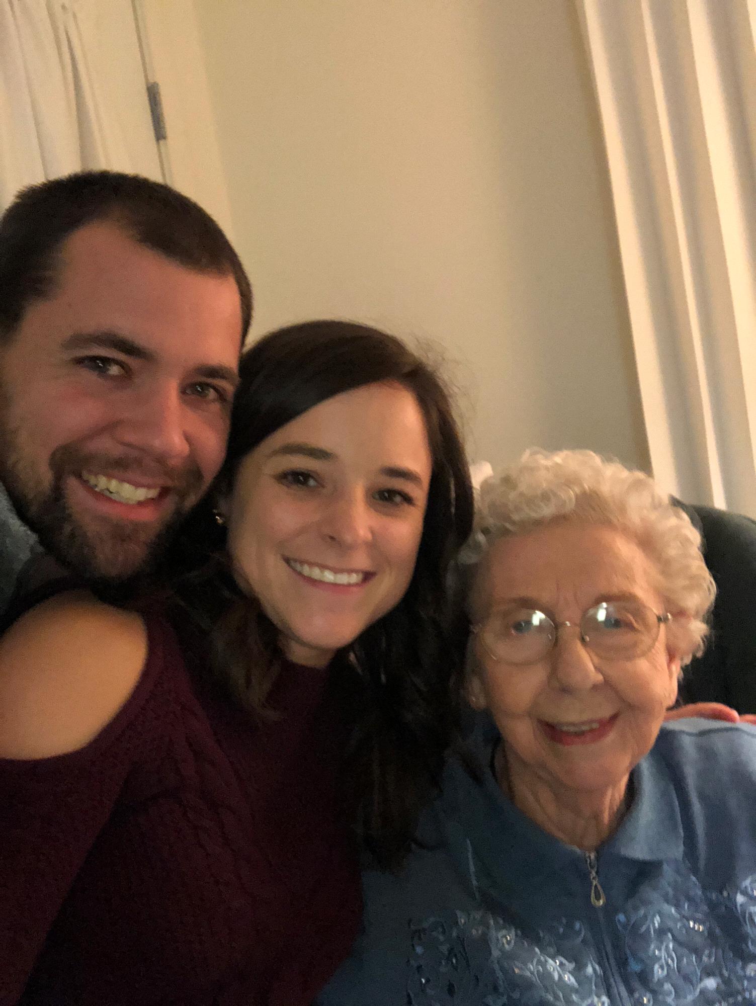 Darcy's Grandma Millie. Do not tell her she on the internet. She is also a flower girl.