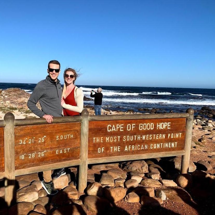 Cape of Good Hope, South Africa | This is where we saw our 1st baboon of the trip - it was cool until it almost hopped into our tour van!