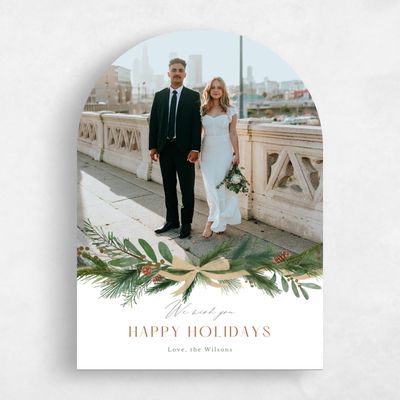 White Arch Holiday Card - Canmore