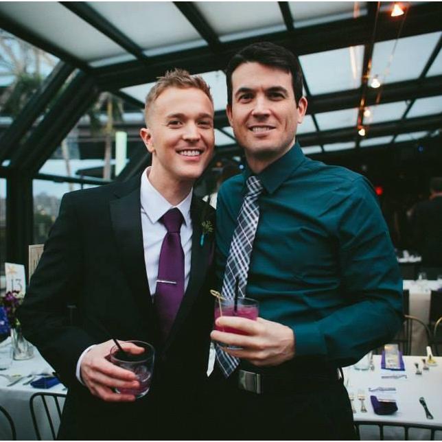 I tell you what, we do clean up nice!  Shahna & Maggie's wedding, NYC.