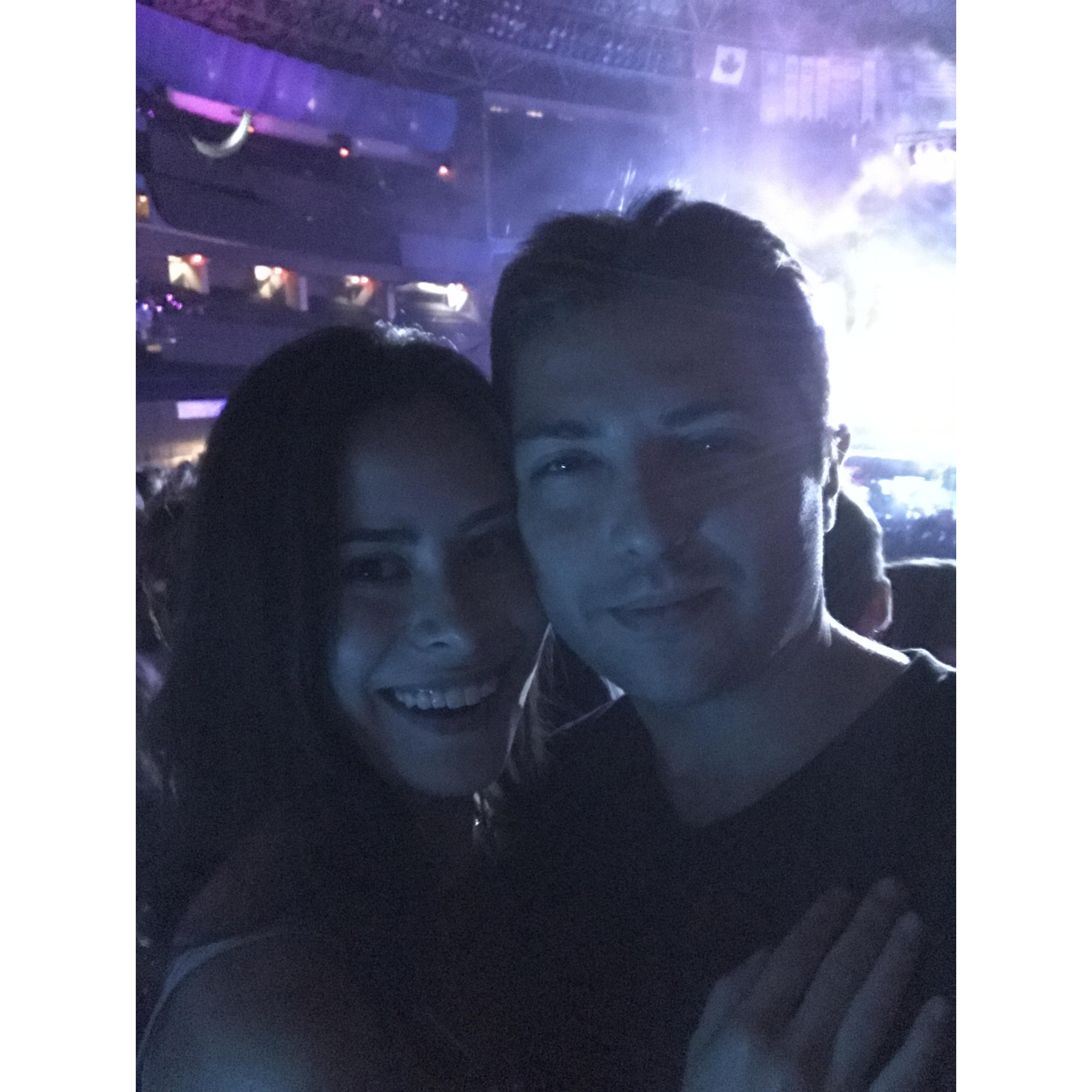 Coldplay concert in Toronto!
