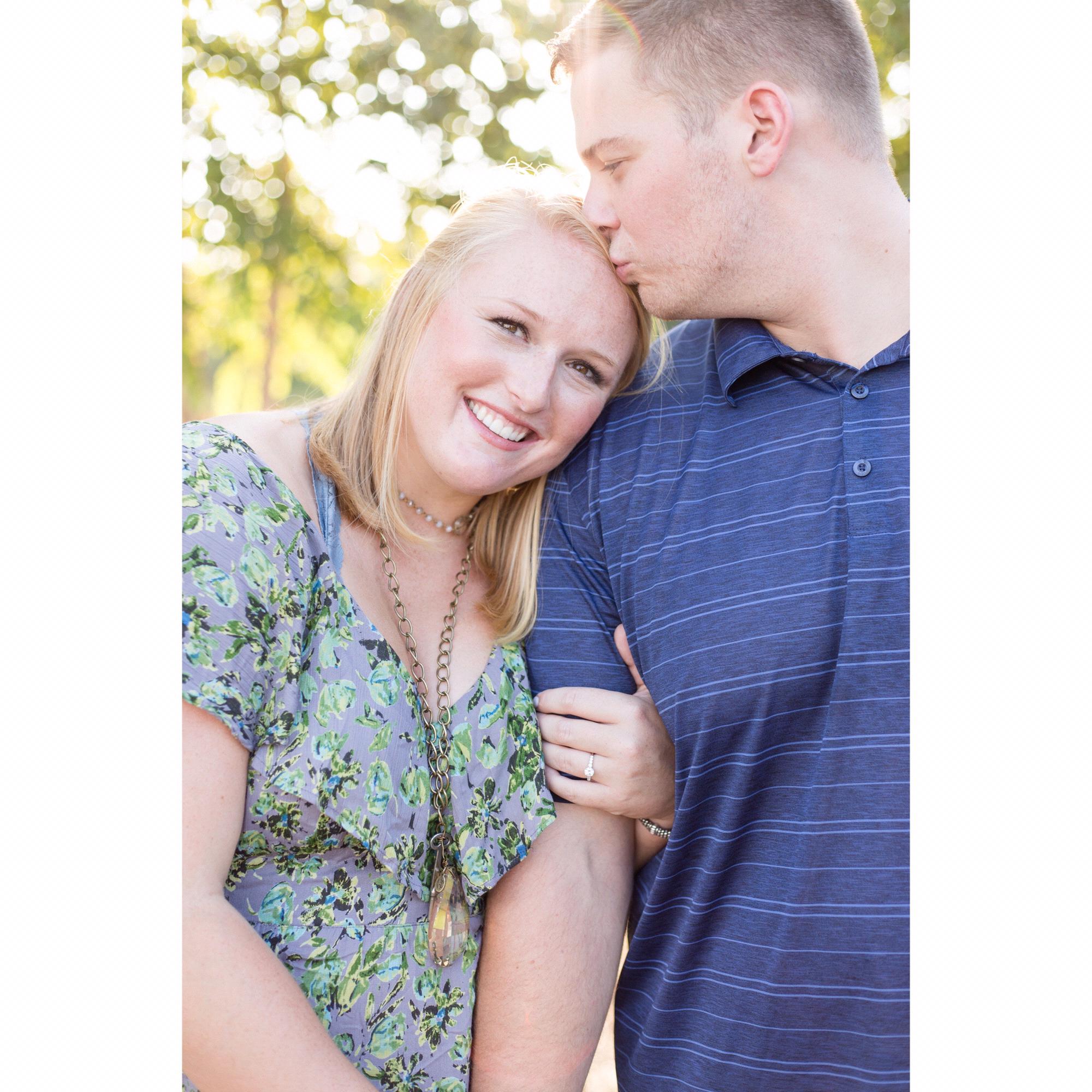 WE’RE ENGAGED!