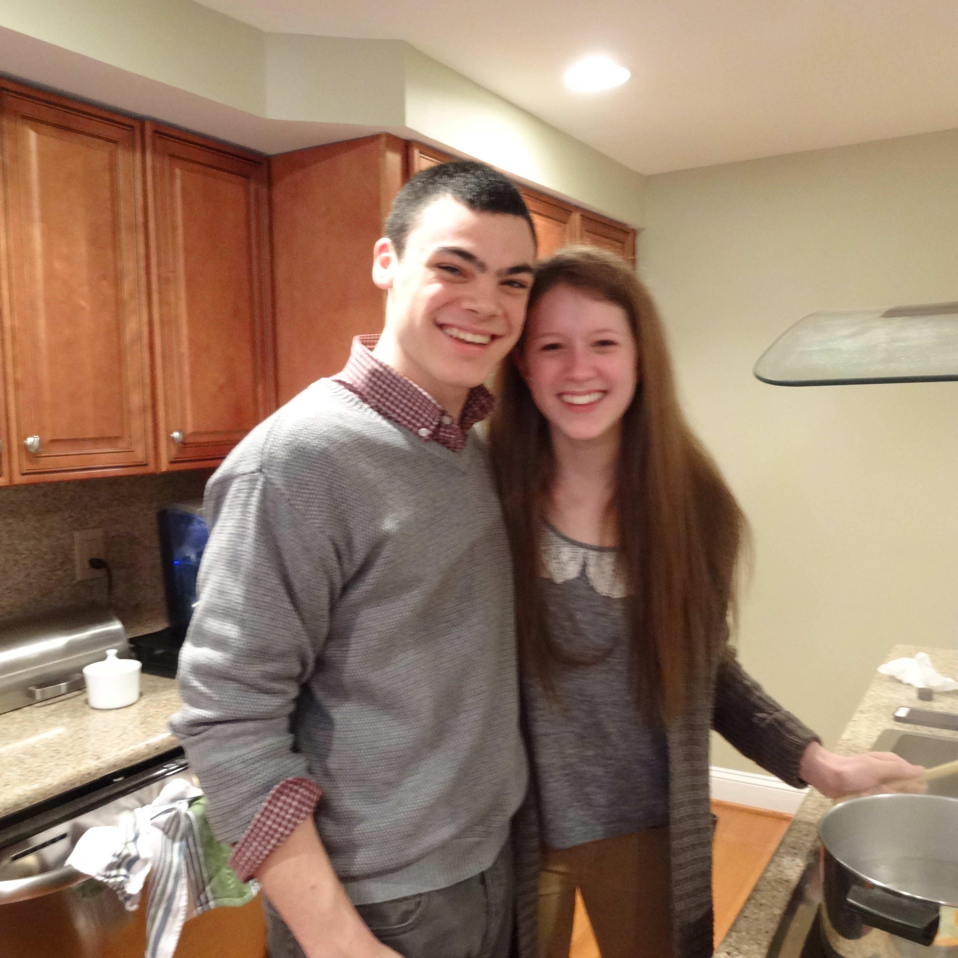 Our first Valentine's day together!