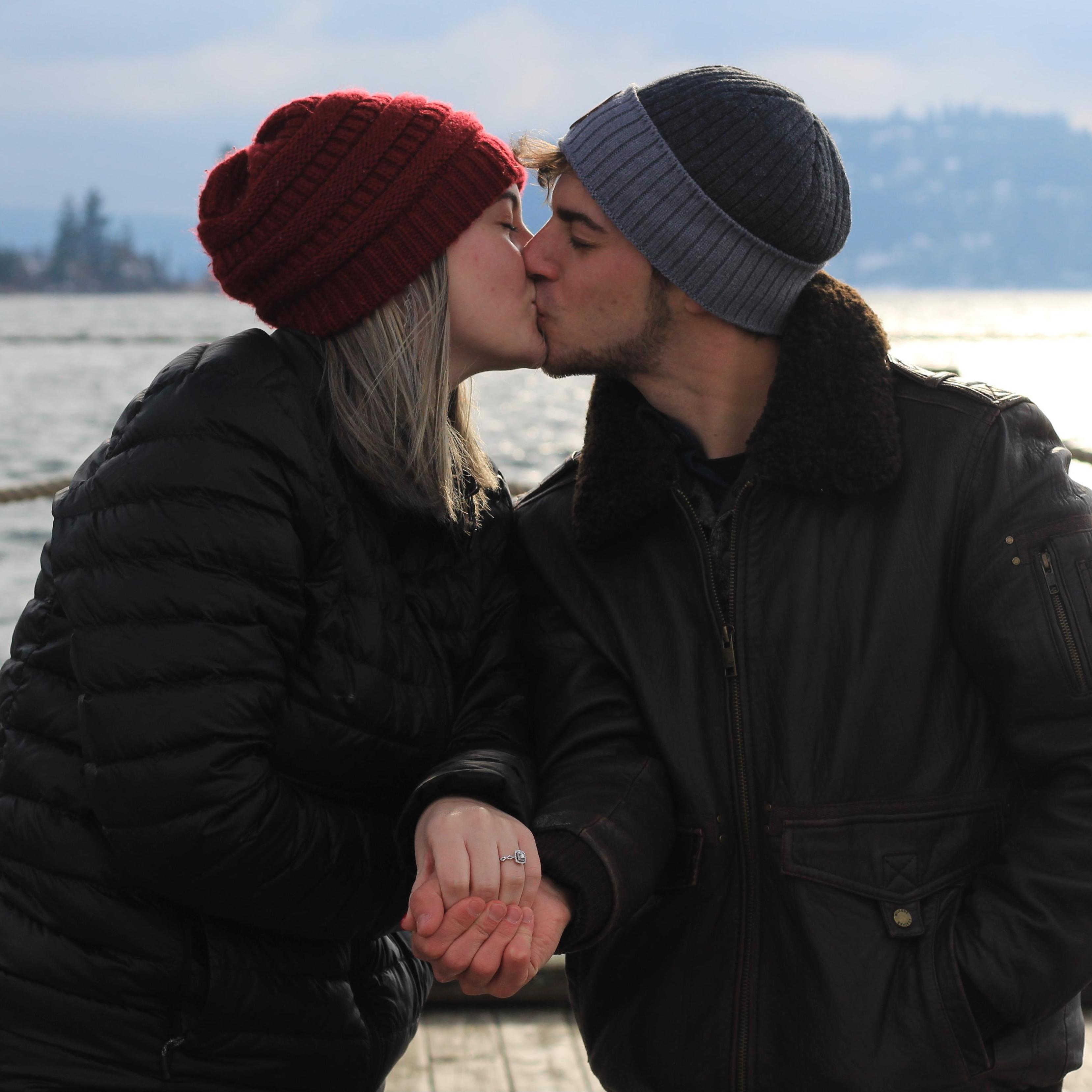 Showing off the ring!