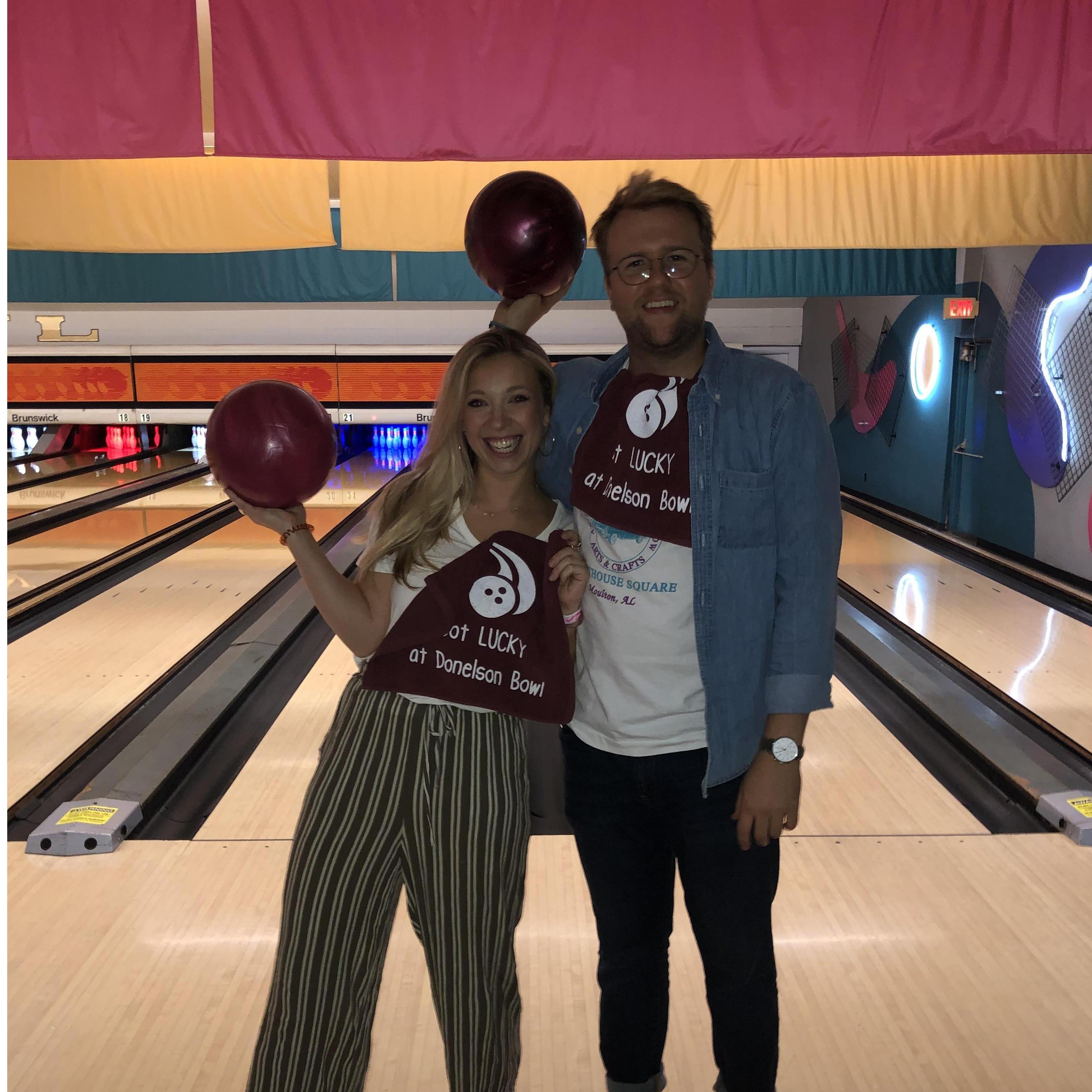 Kyle's 29th! We bowl hard.