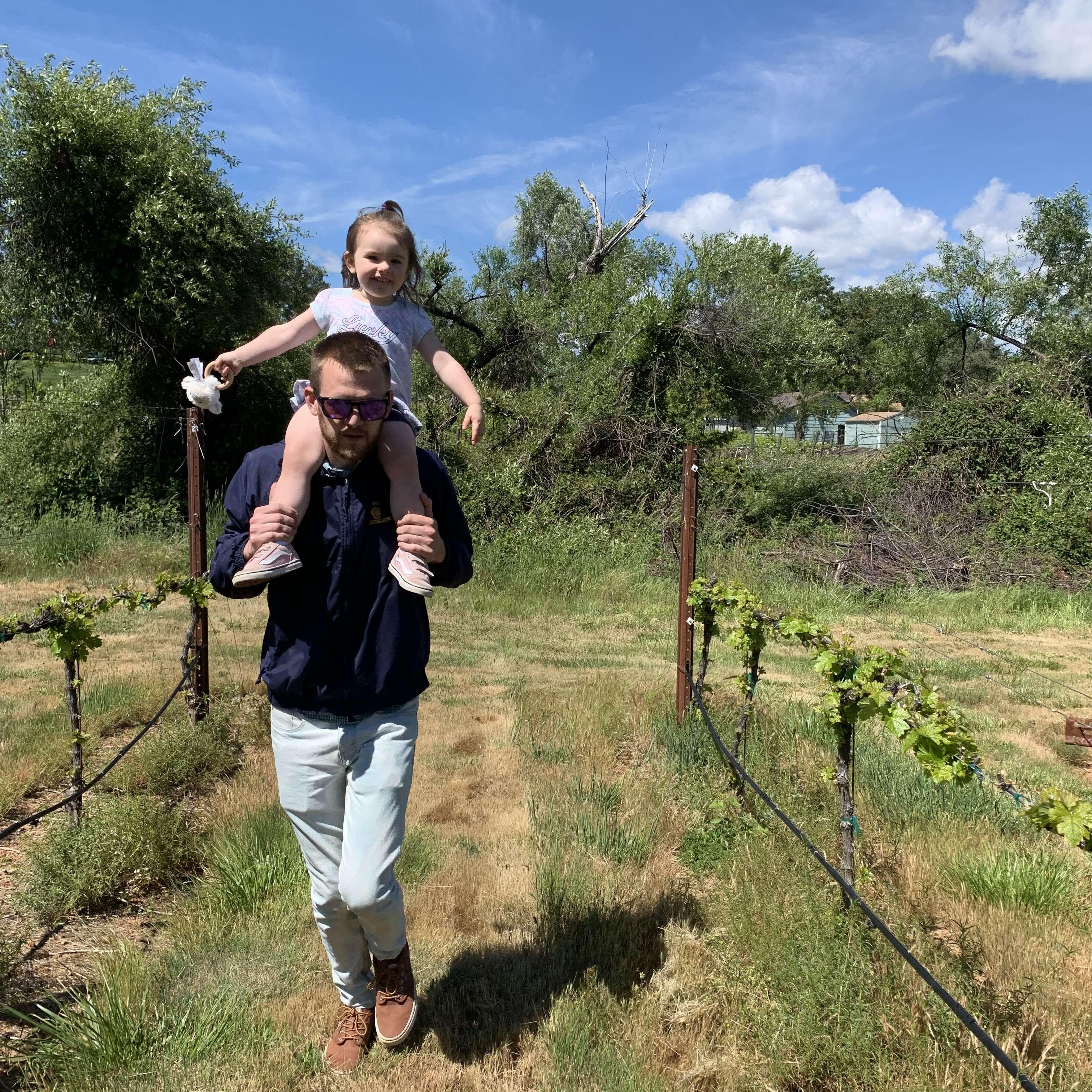Evan's tall and the little ones love it! (Evan and Georgie, 2022)