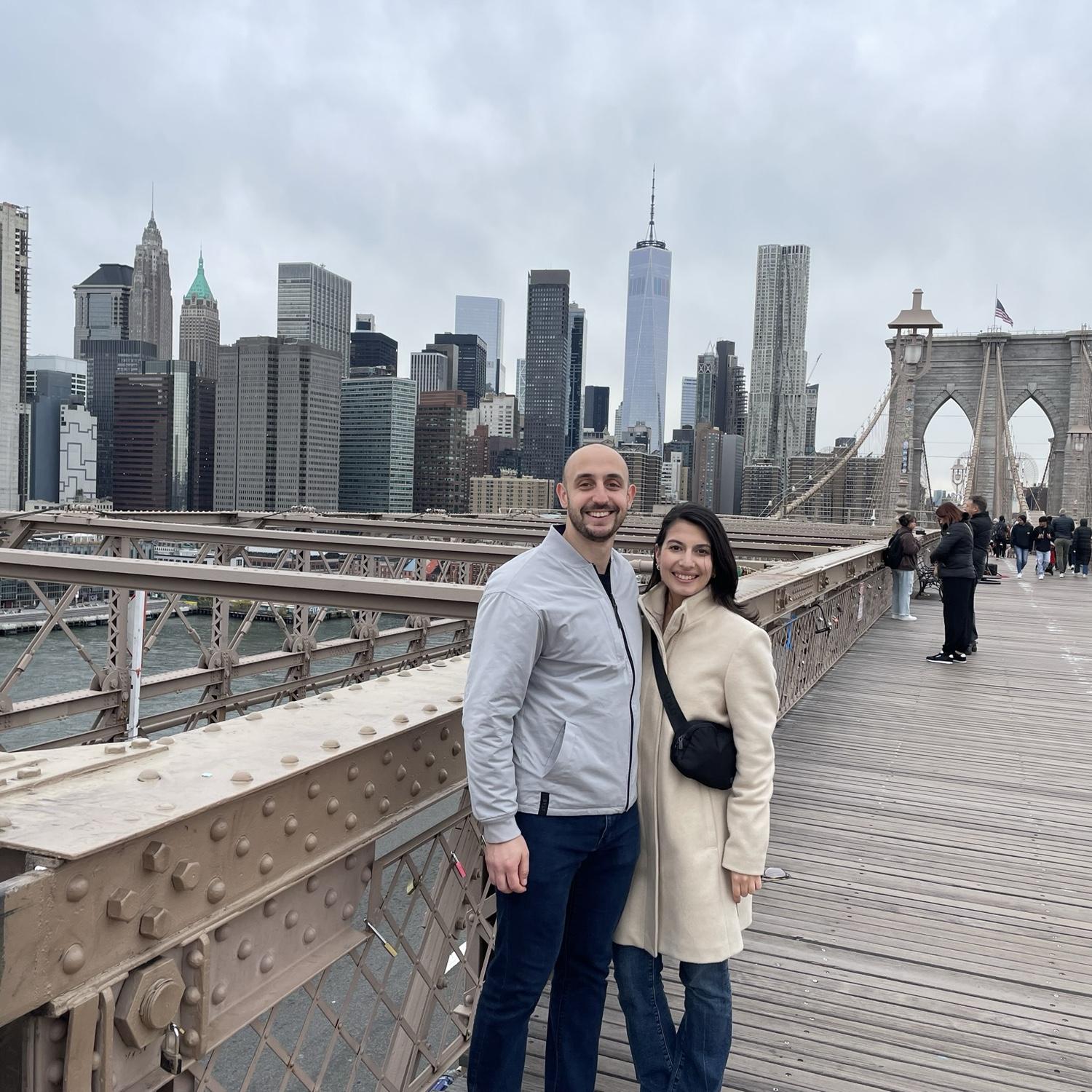 The iconic Brooklyn Bridge!