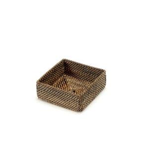 Cocktail Napkin Holder, 5.5" sq x 2.25"H