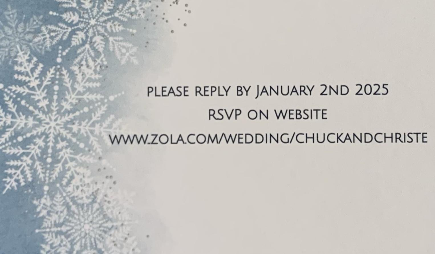 The Wedding Website of Chuck Youman and Christe Coleman