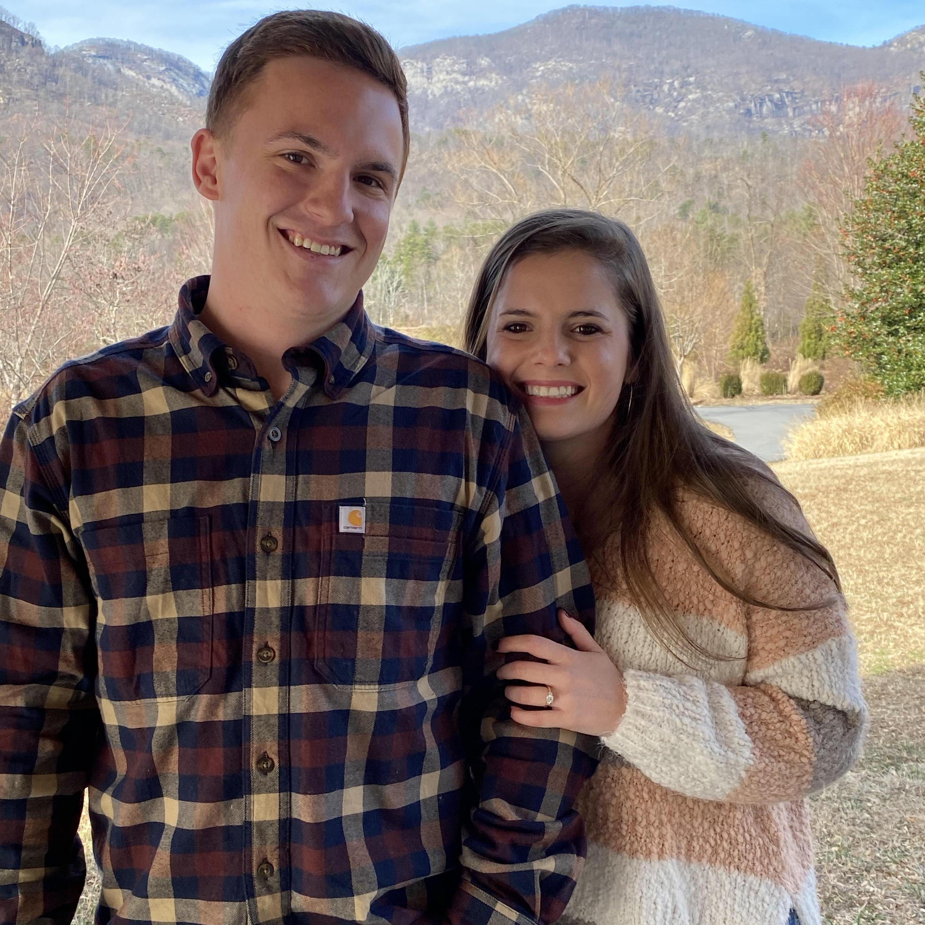 Right after Robert proposed on Dec. 20, 2019 :)