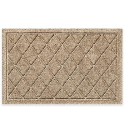 Weather Guard™ 20-Inch X 30-Inch Argyle Door Mat in Camel