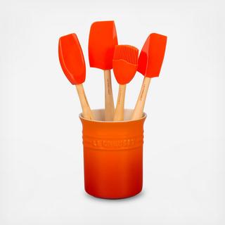 Craft Series 5-Piece Utensil Set with Crock