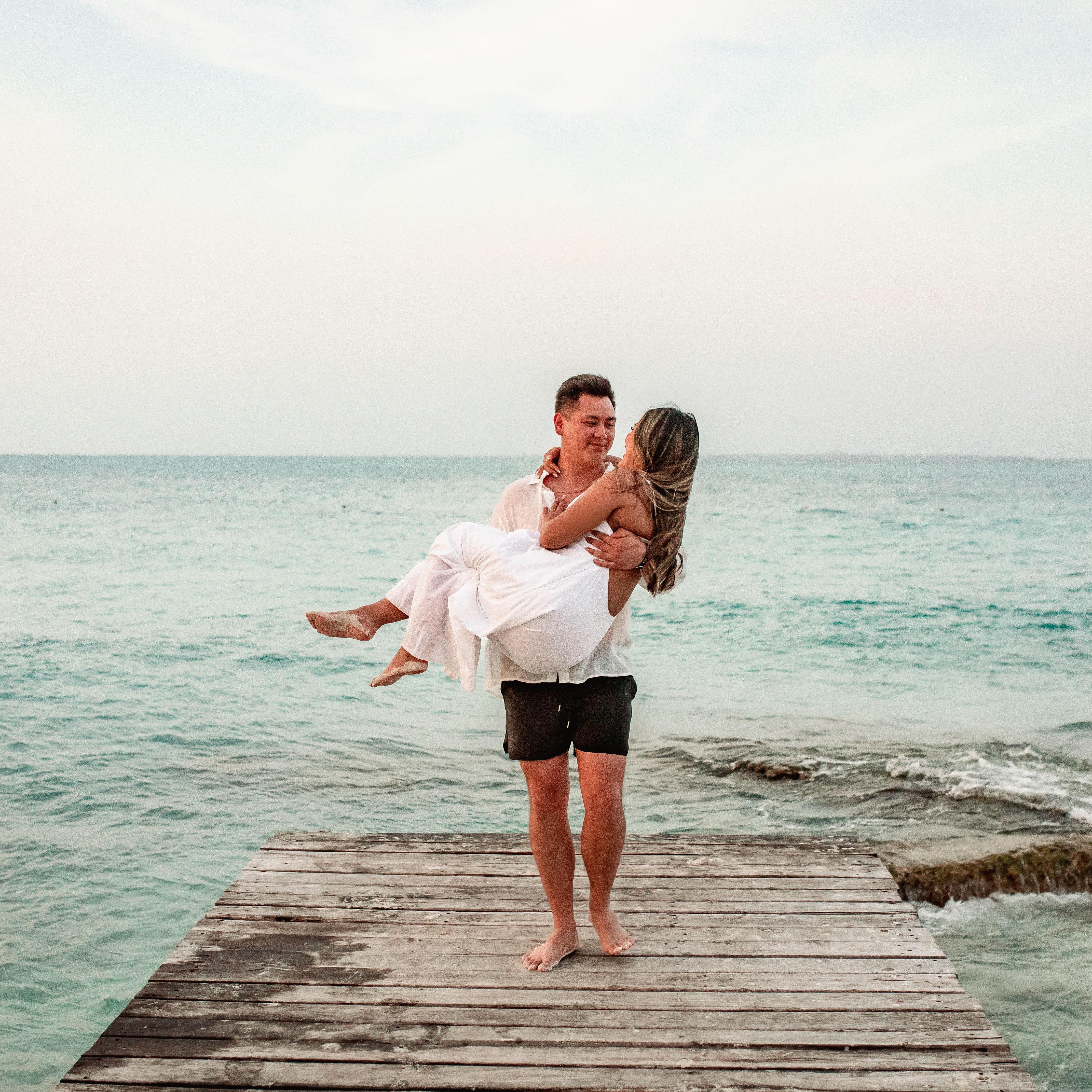 Our babymoon in Cancun.