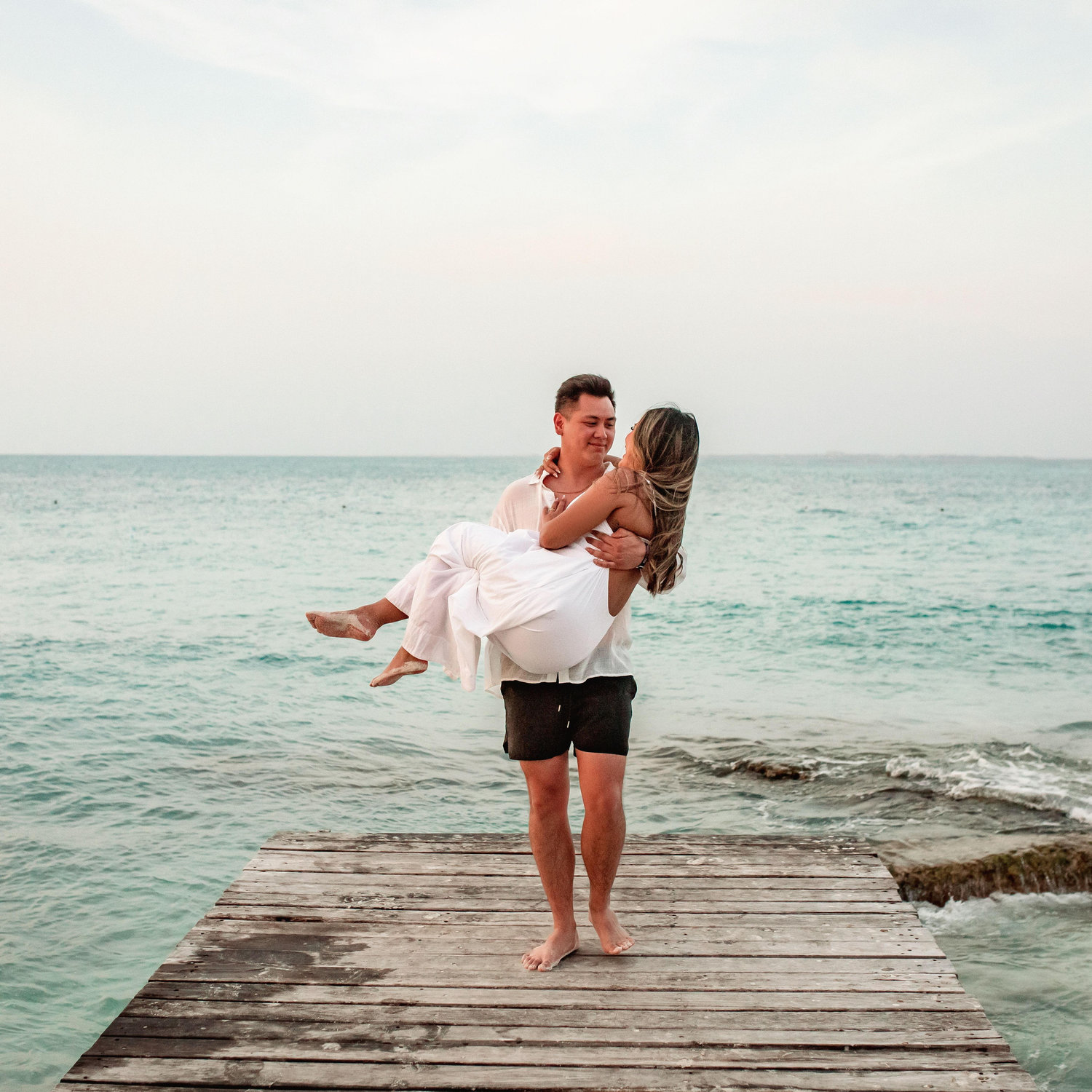 Our babymoon in Cancun.