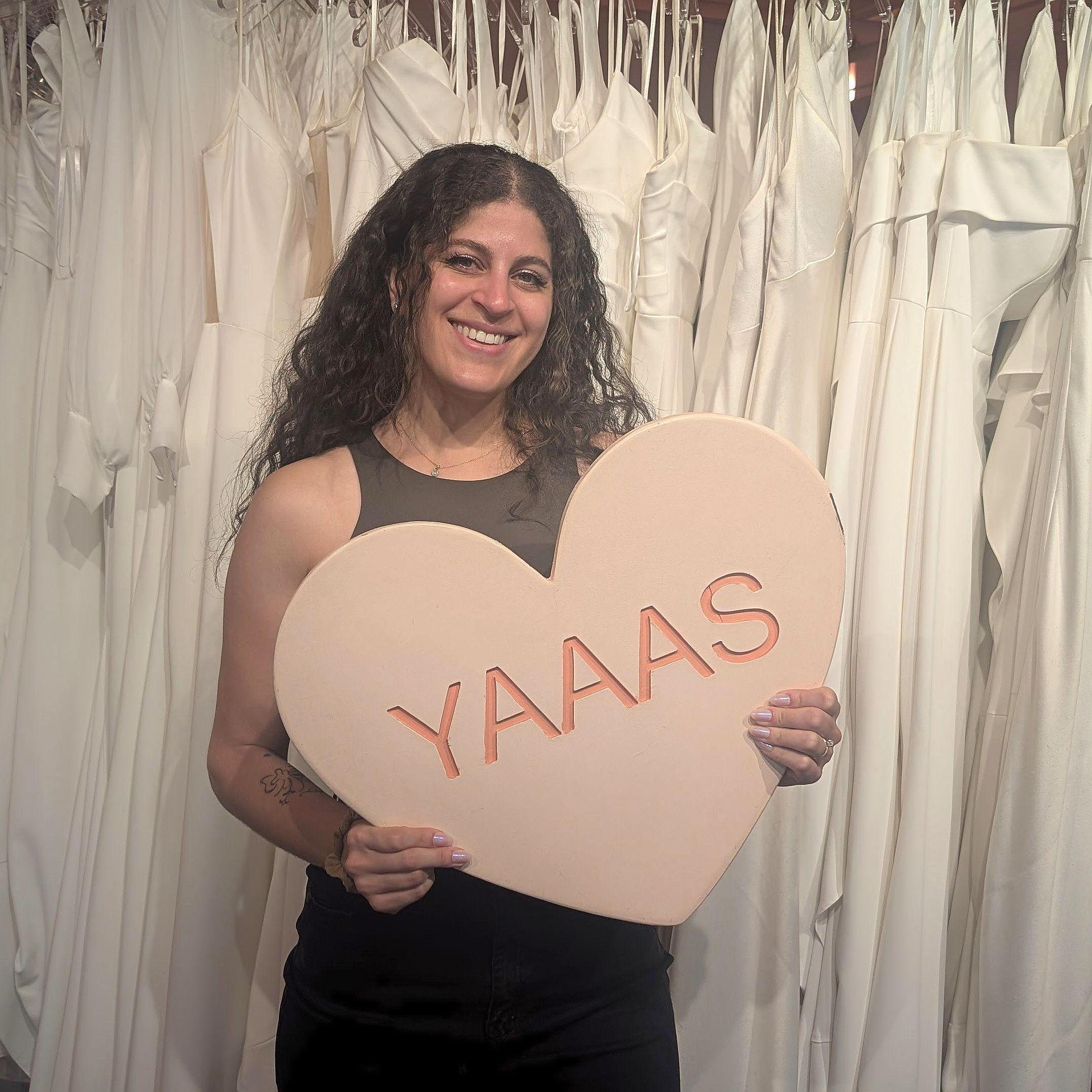 I said YES to the dress in 2024!