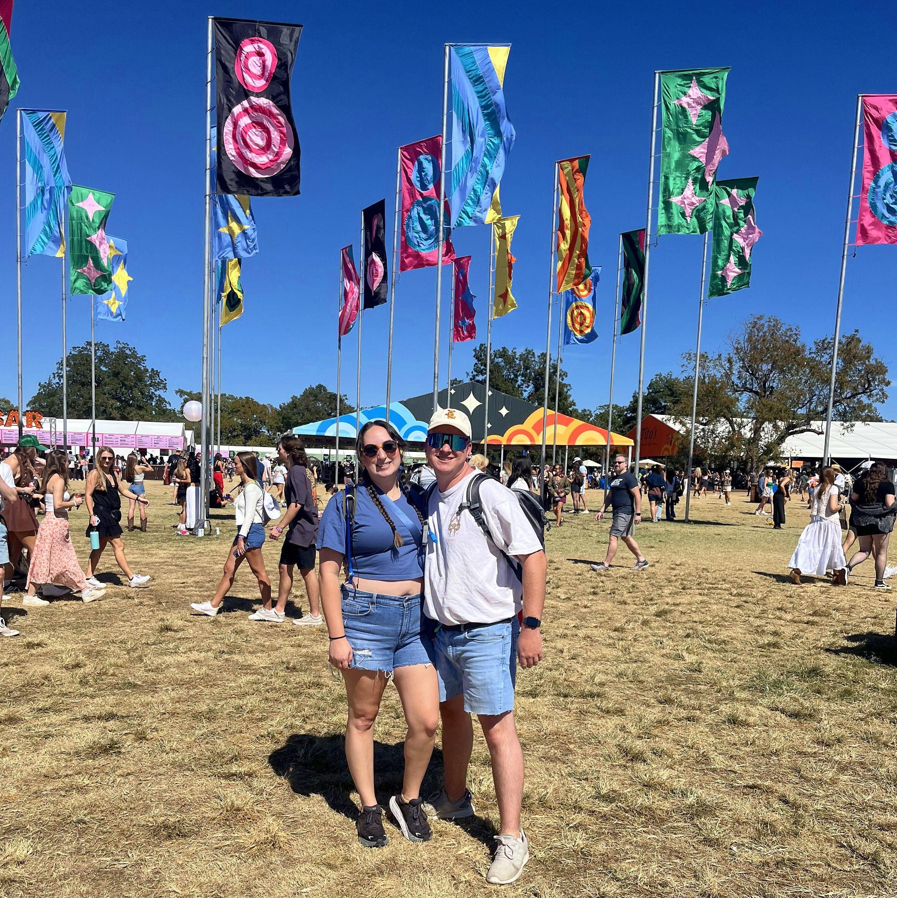 Attended Austin City Limits for the first time together with friends and family for a weekend filled with music and food! In Austin, Texas on October 14, 2023.