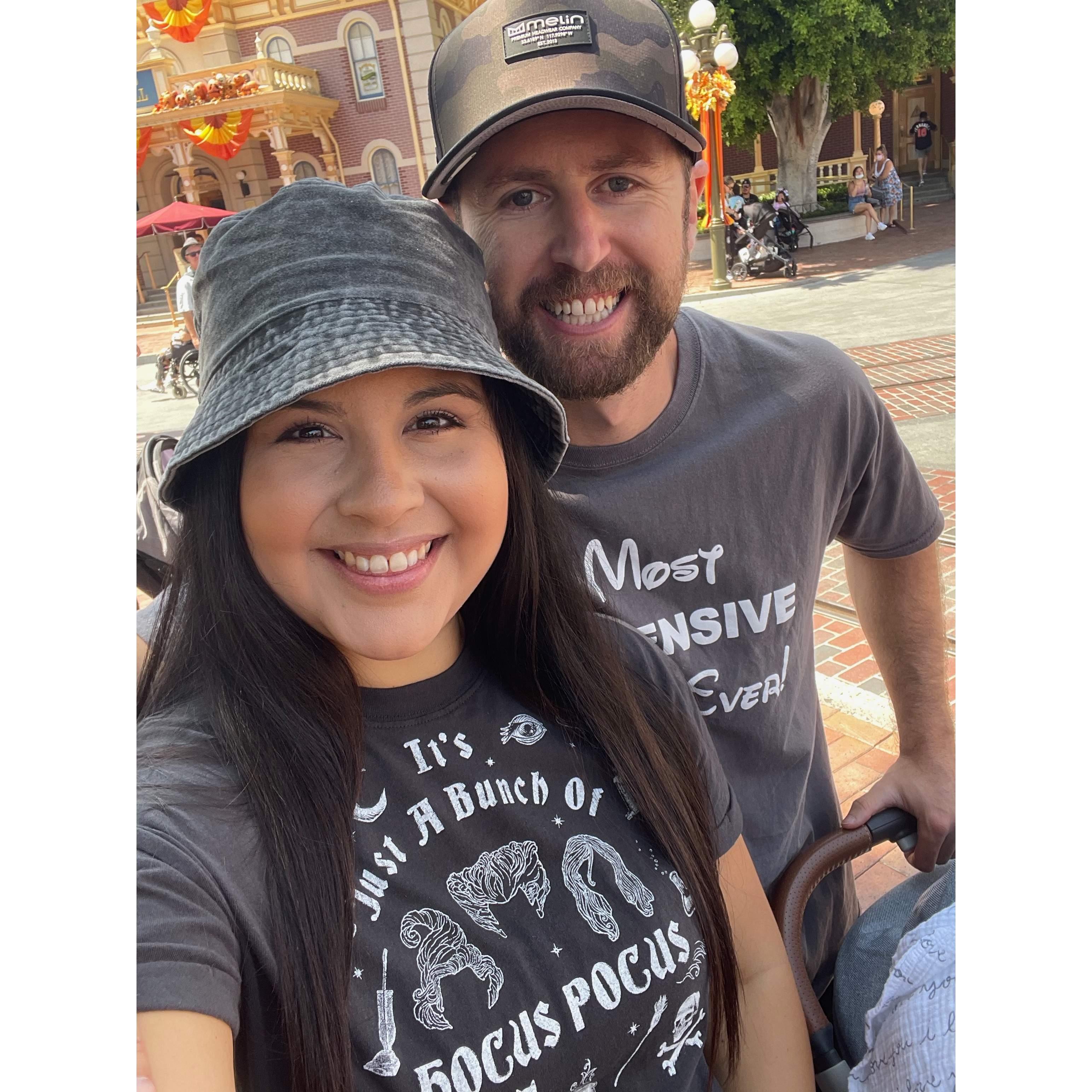 Halloween time at Disneyland.