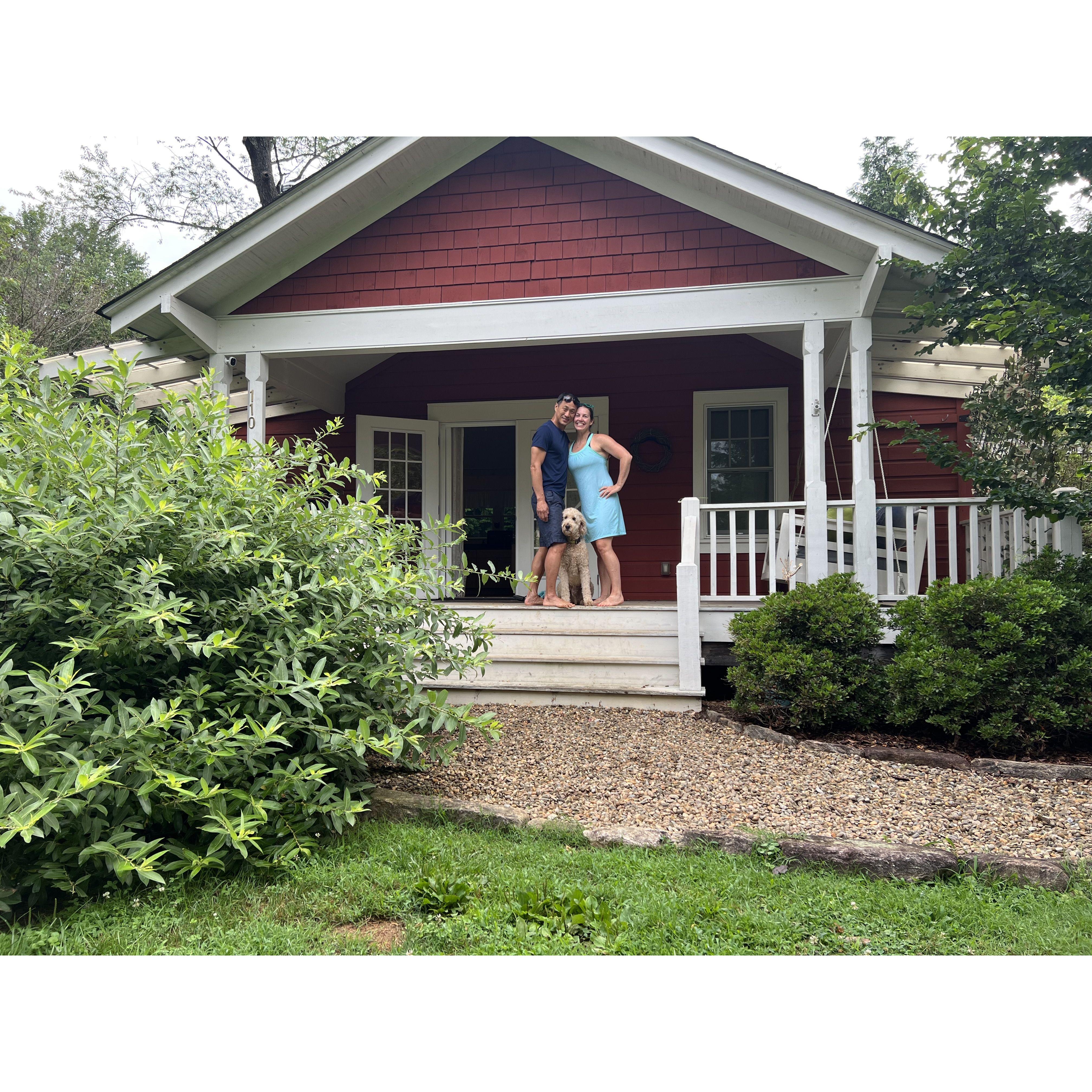 Our favorite little cabin in North Carolina